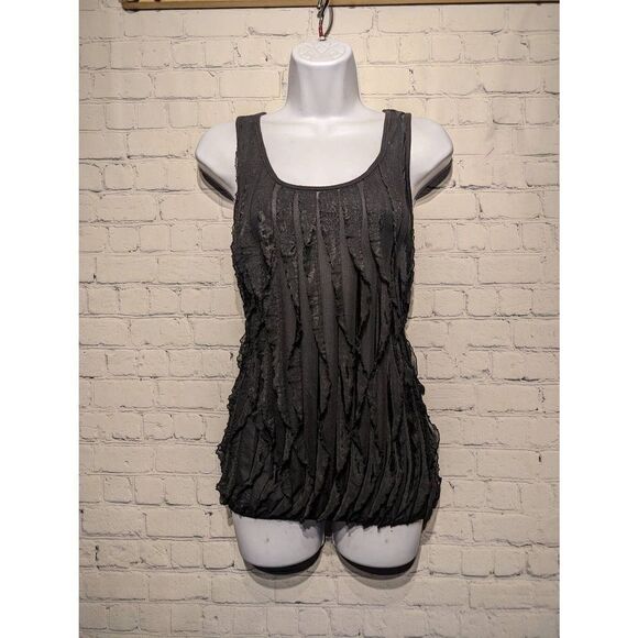 Julia vintage wavey sheer tank top size medium - Picture 1 of 4